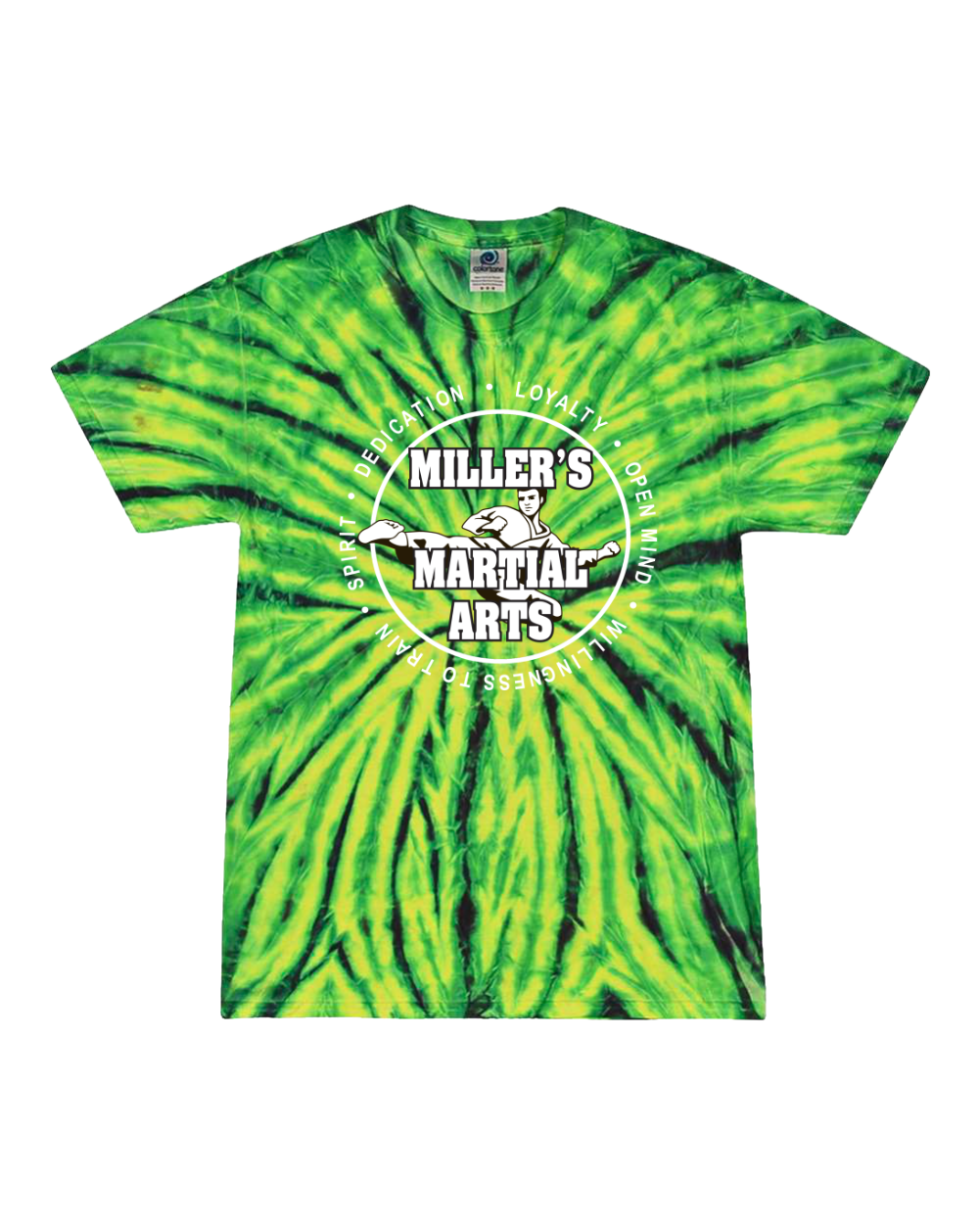 Miller's Martial Arts - Tie Dye Short Sleeve Tee