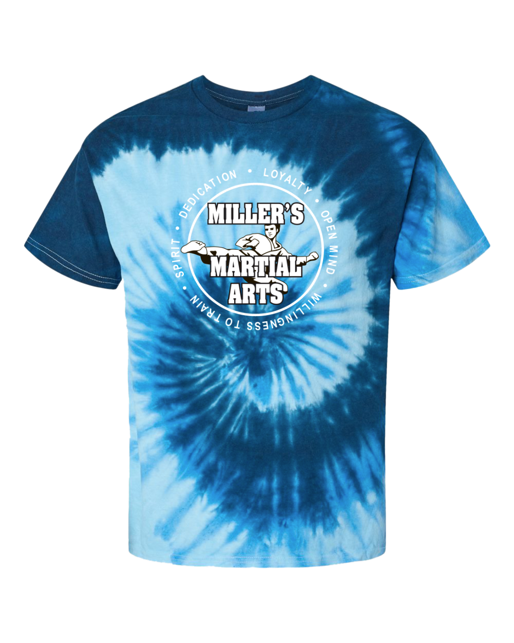 Miller's Martial Arts - Tie Dye Short Sleeve Tee