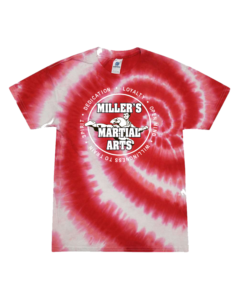 Miller's Martial Arts - Tie Dye Short Sleeve Tee