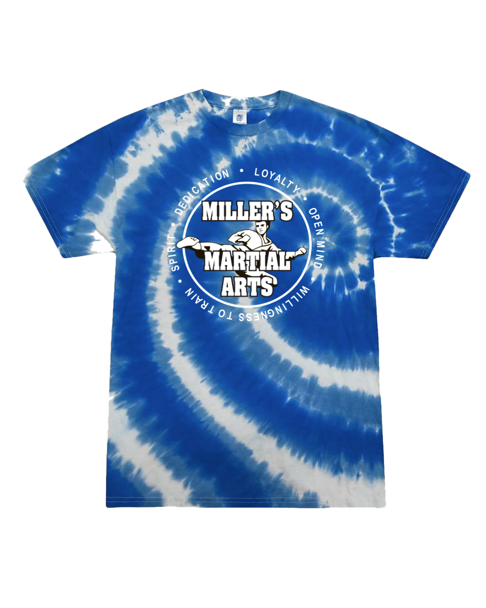 Miller's Martial Arts - Tie Dye Short Sleeve Tee
