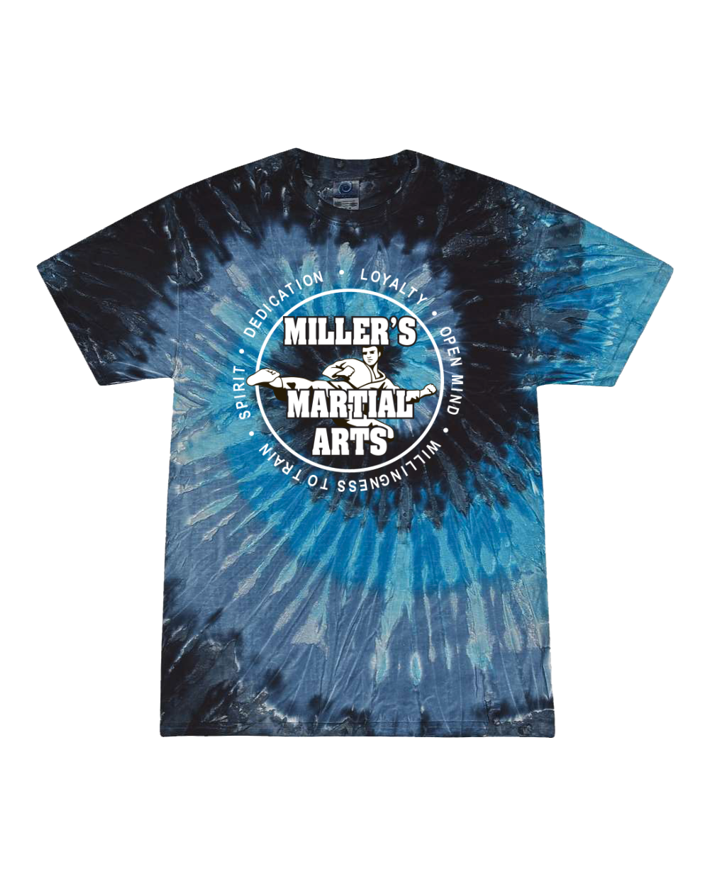 Miller's Martial Arts - Tie Dye Short Sleeve Tee