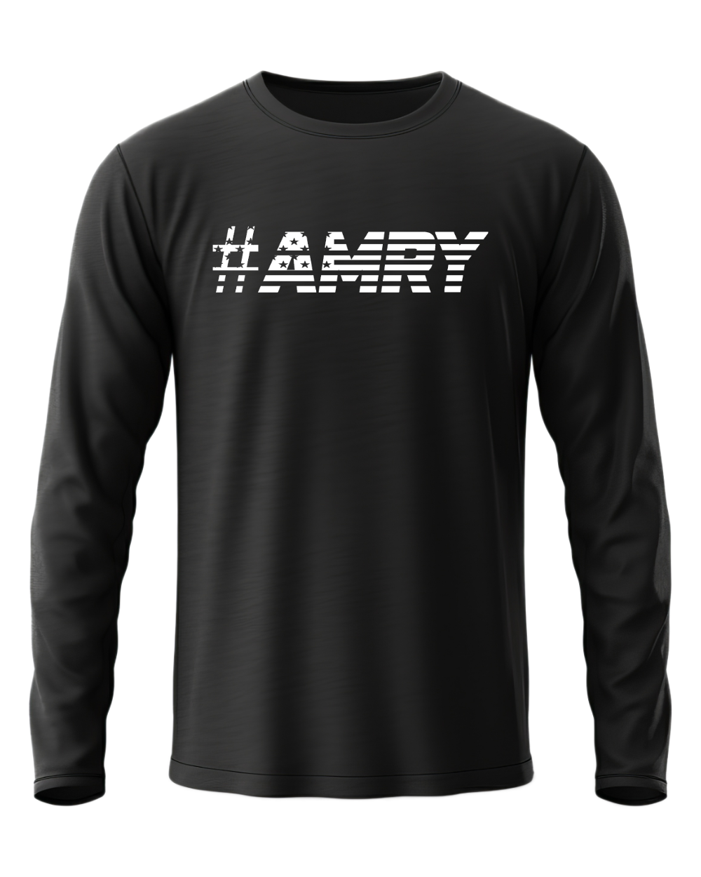 #AMRY (American Flag Design) - Adult Short Sleeve/Long Sleeve Tee