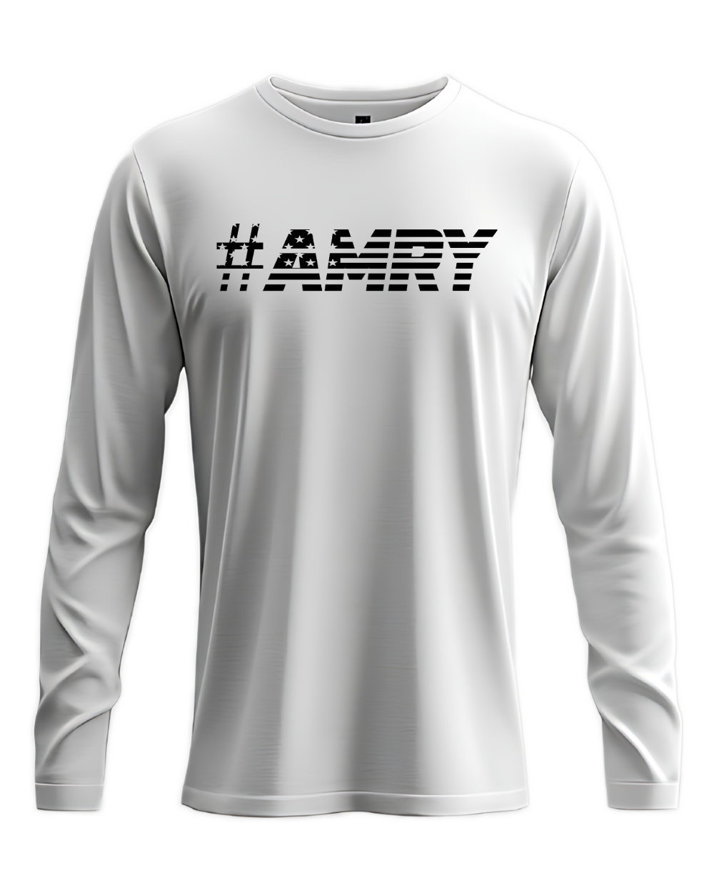 #AMRY (American Flag Design) - Adult Short Sleeve/Long Sleeve Tee