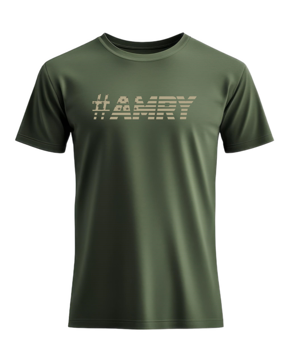 #AMRY (American Flag Design) - Adult Short Sleeve/Long Sleeve Tee
