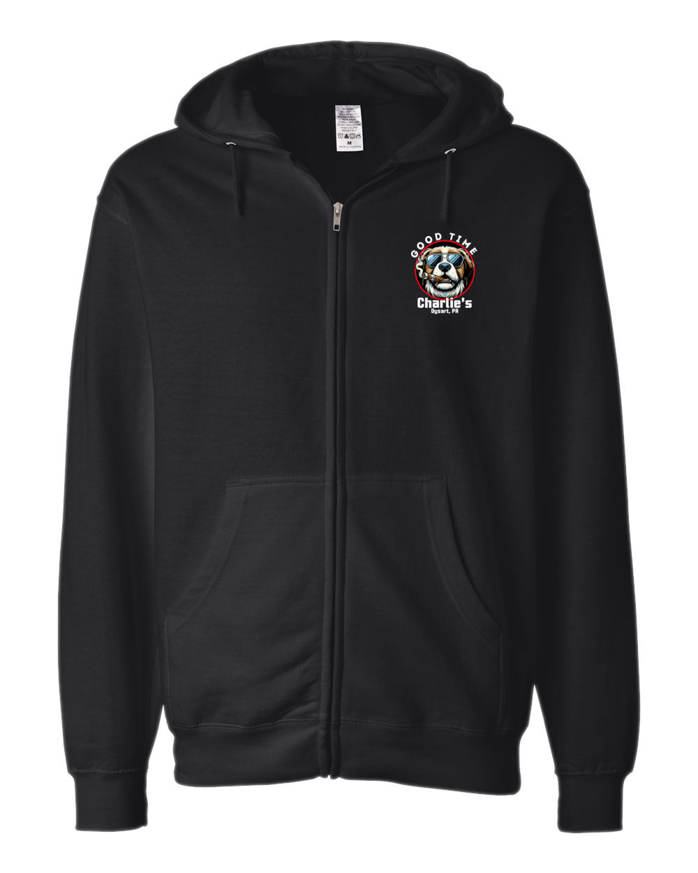 Good Time Charlie's - Adult Zip Up Hooded Sweatshirt