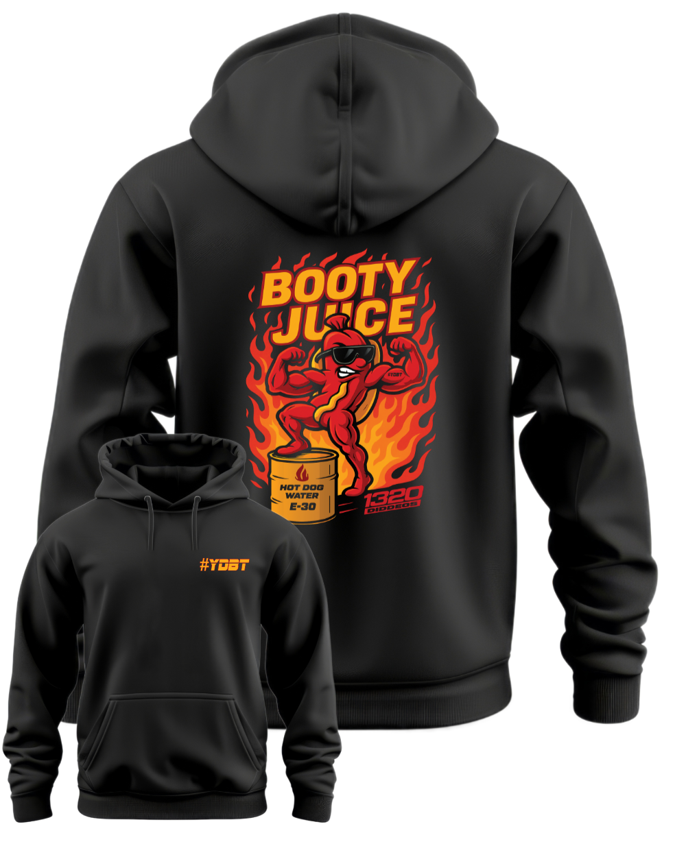 Booty Juice - Adult Hooded Sweatshirt