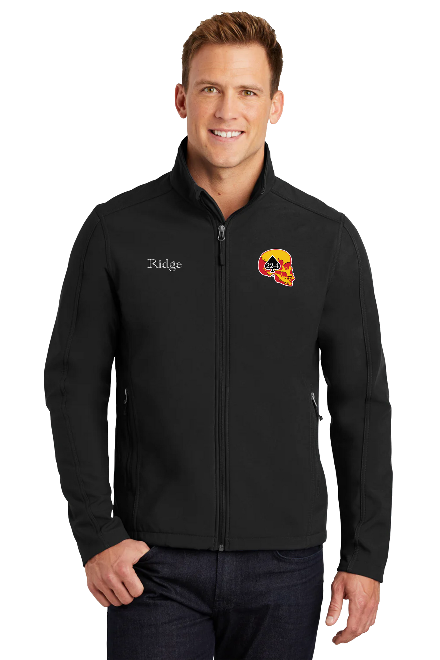 Mens Port Authority Core Wind & Water Resistant Full Zip Jacket