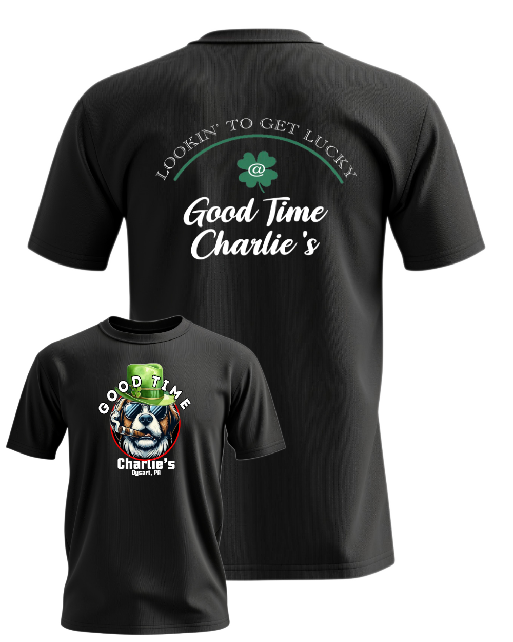 Good Time Charlie's Lucky - Adult Short Sleeve / Long Sleeve Tee