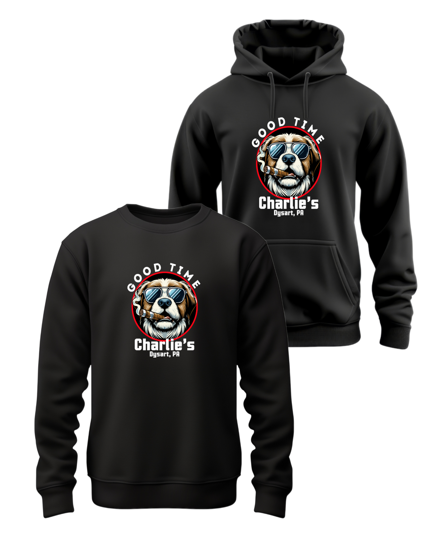 Good Time Charlie's - Adult Crew Neck / Hooded Sweatshirt