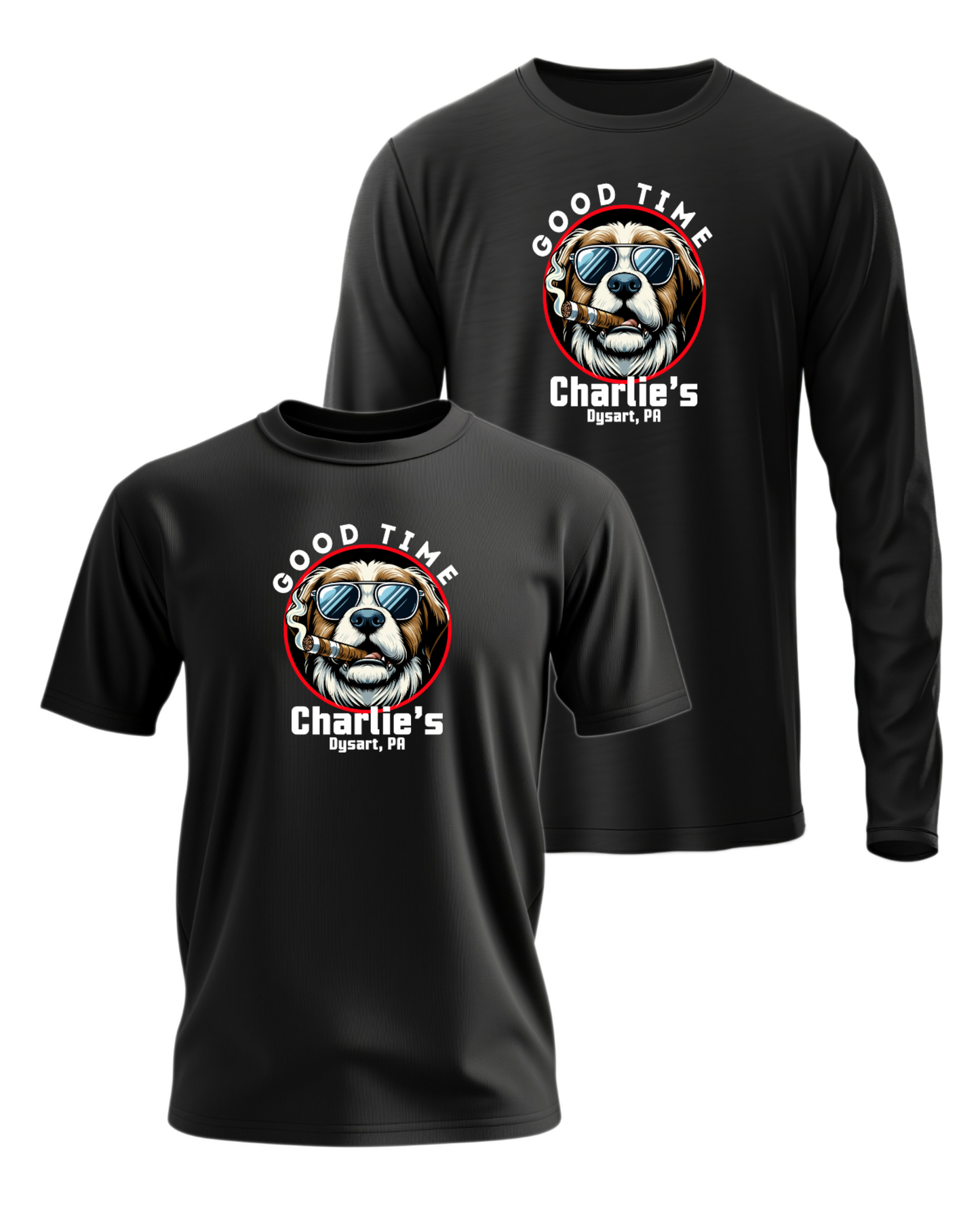 Good Time Charlie's - Adult Short Sleeve / Long Sleeve Tee