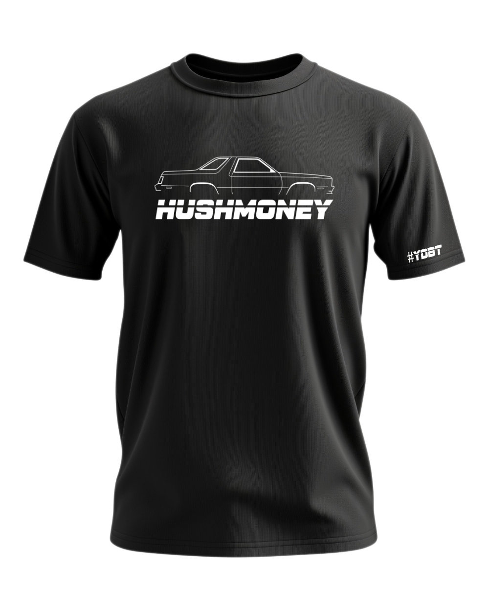 HushMoney Outline Design - Adult Short Sleeve / Long Sleeve Tee