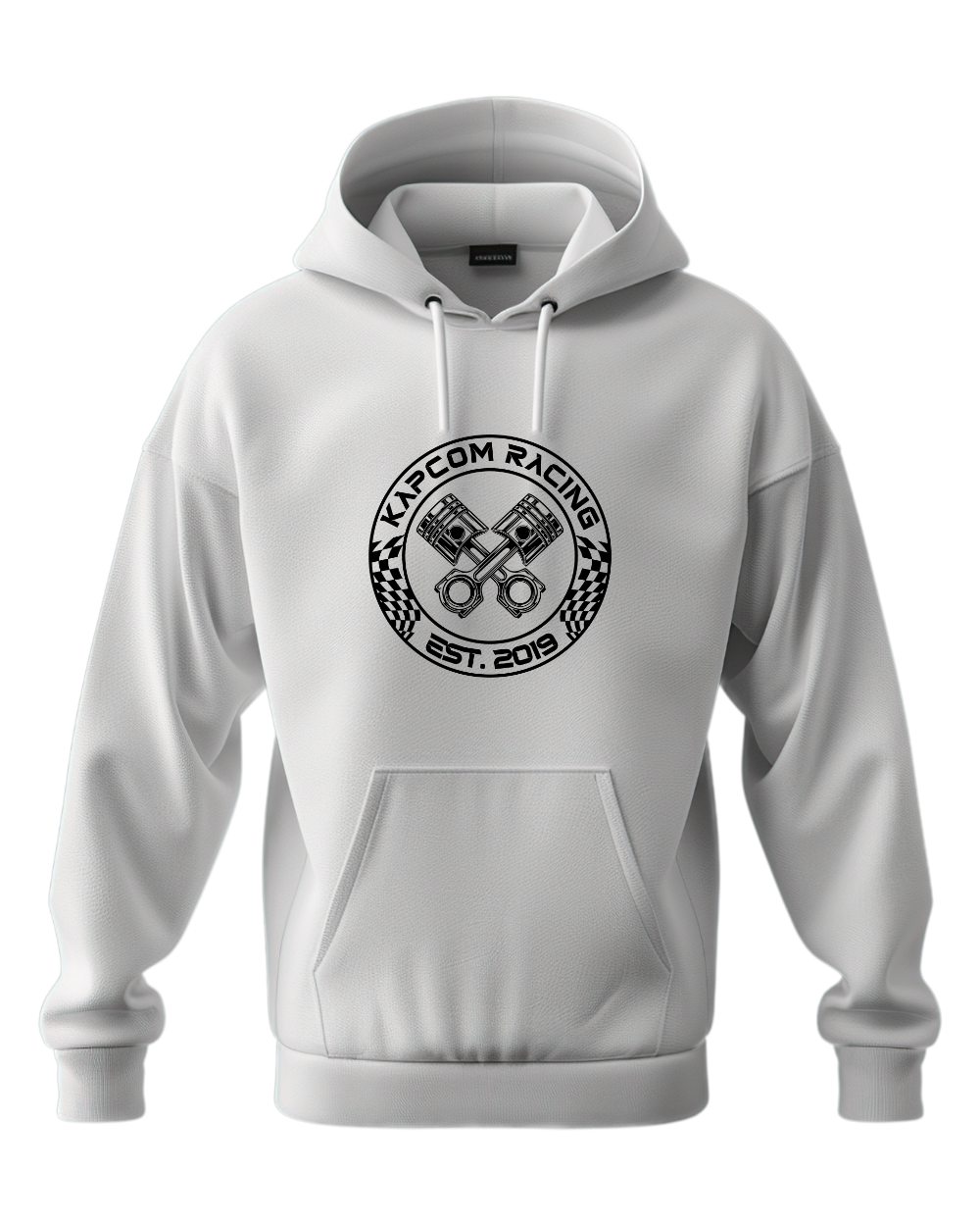 KapCom Racing Twin Piston - Adult Hooded Sweatshirt