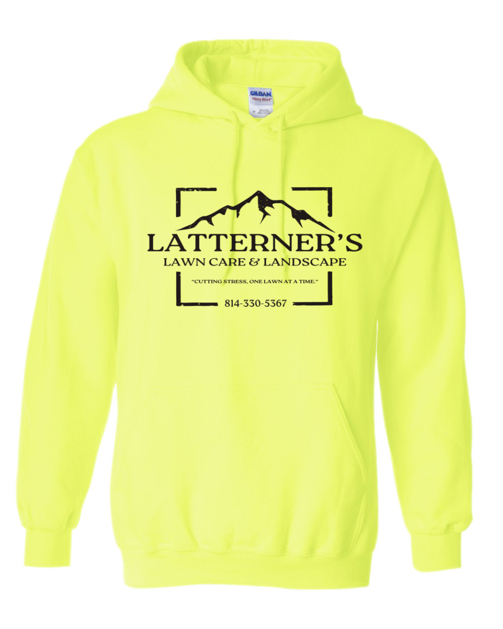 Latterner's Lawn Care - Adult Hooded Sweatshirt