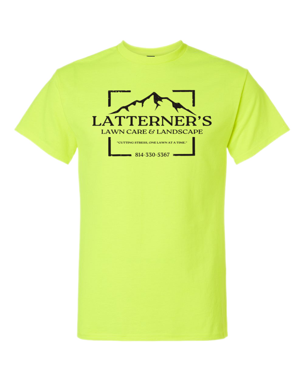 Latterner's Lawn Care - Adult Short Sleeve Tee