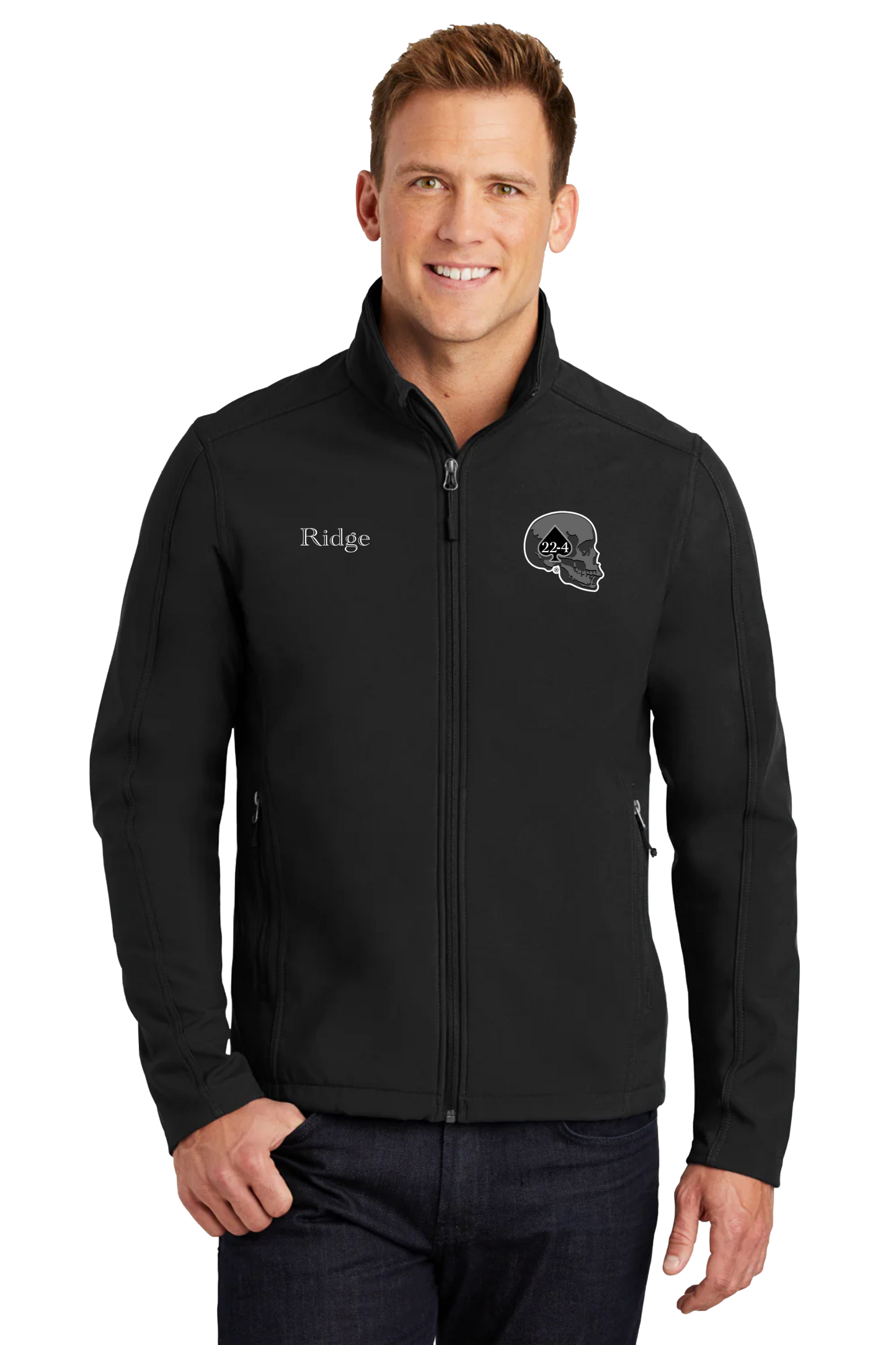Mens Port Authority Core Wind & Water Resistant Full Zip Jacket
