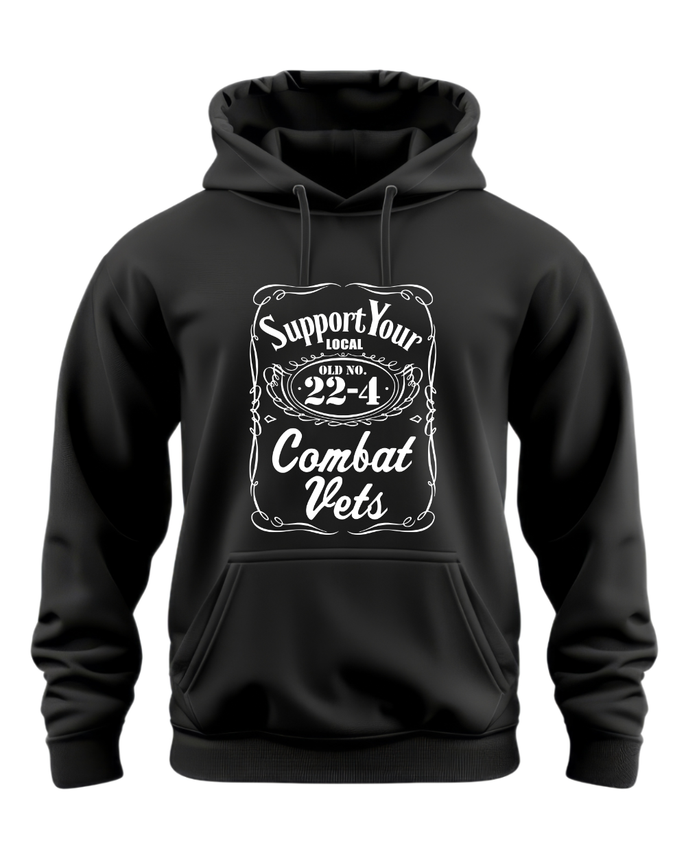 CVMA Support Label - Adult Hooded Sweatshirt