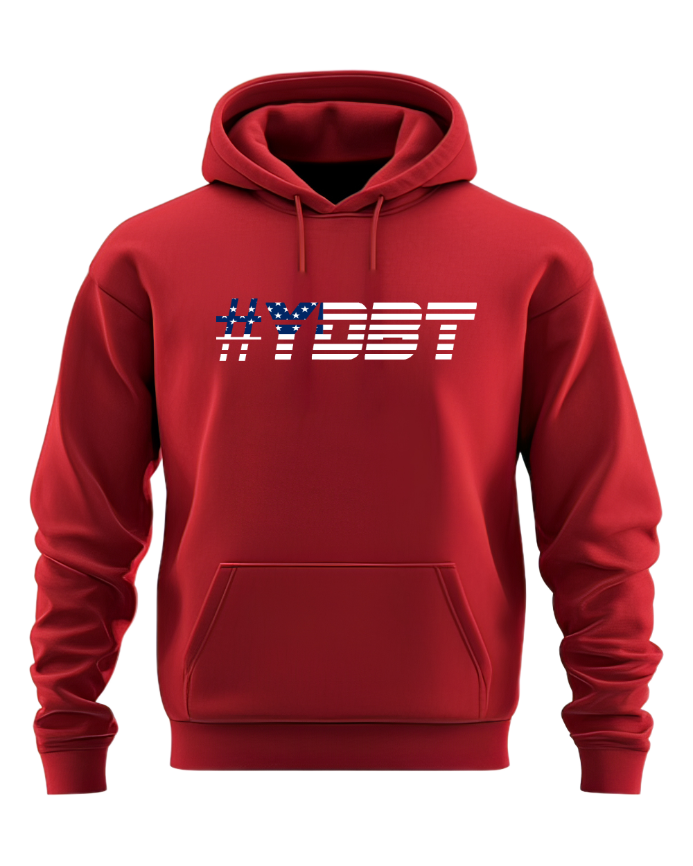 #YDBT (American Flag Design) - Adult Hooded Sweatshirt