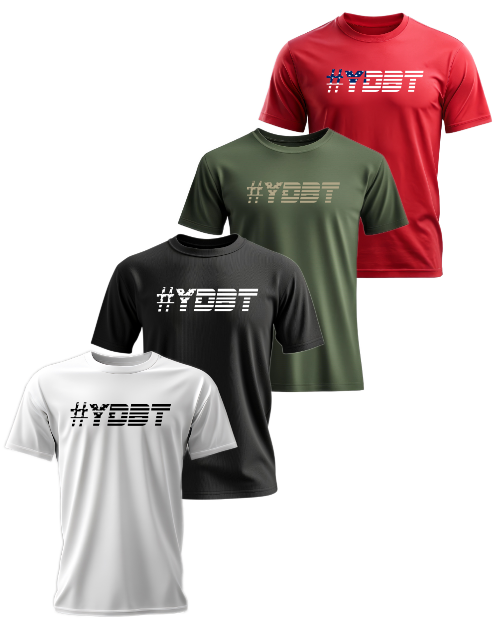 #YDBT (American Flag Design) - Adult Short Sleeve/Long Sleeve Tee