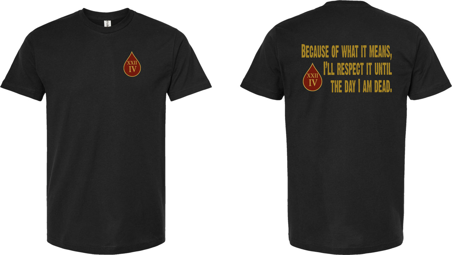 Respect- Adult Short Sleeve Tee