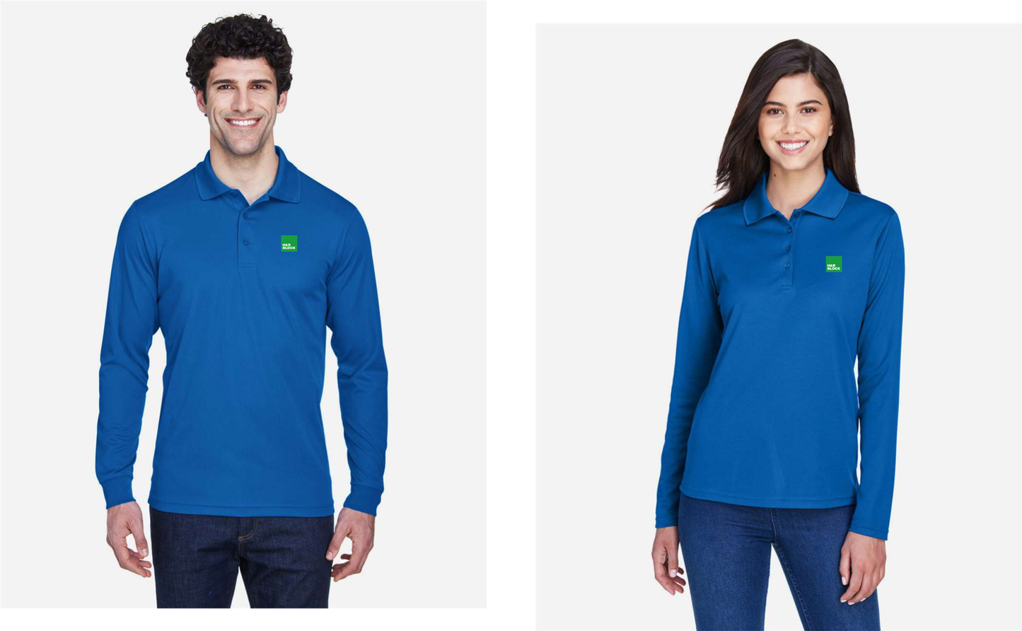 Core365 Pinnacle Long Sleeve Performance Polo