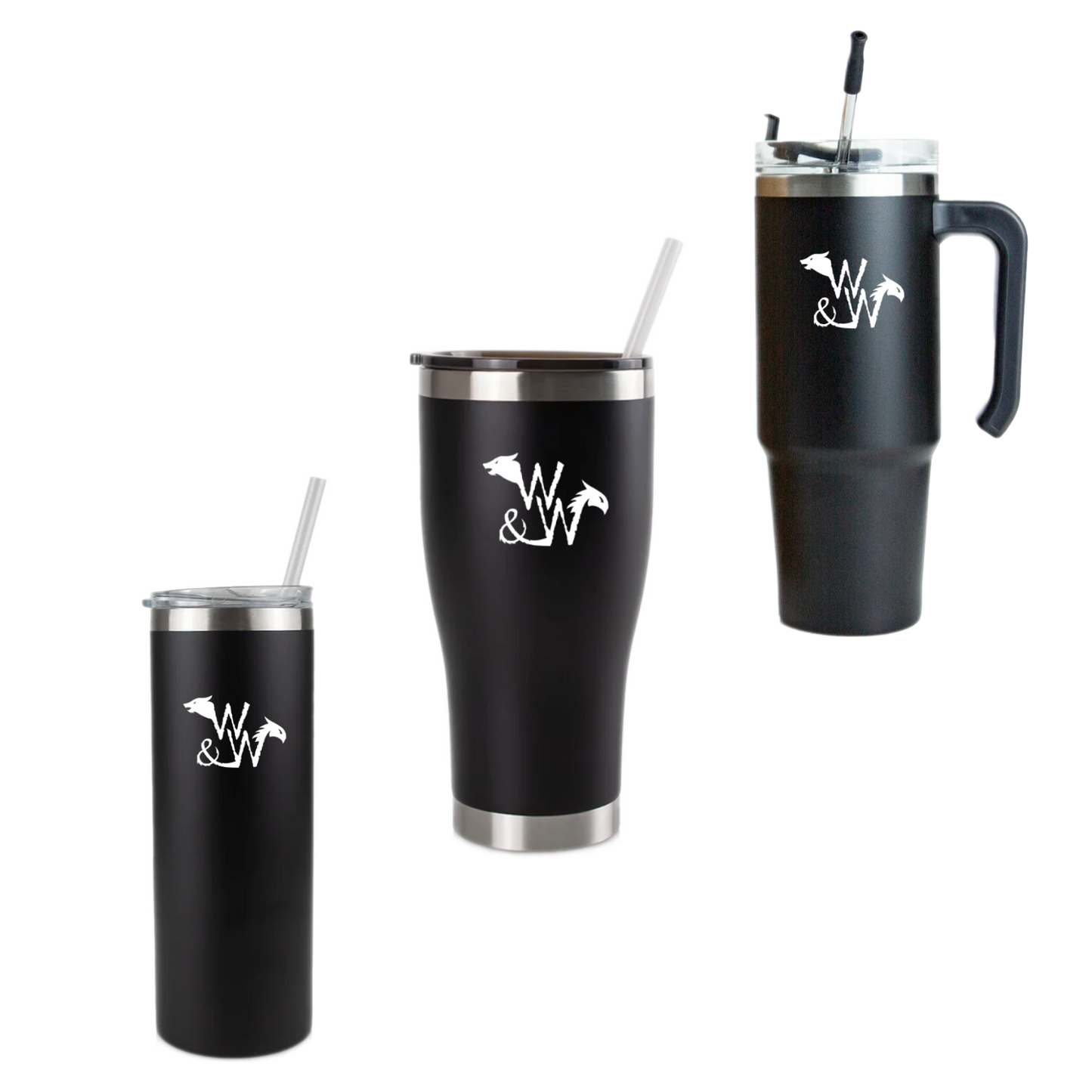 Wolf and Wyvern -  Tumblers
