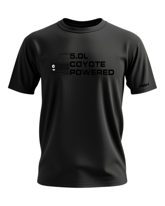 PBH 5.0 Coyote Powered (F100)  - Adult Short Sleeve Tee