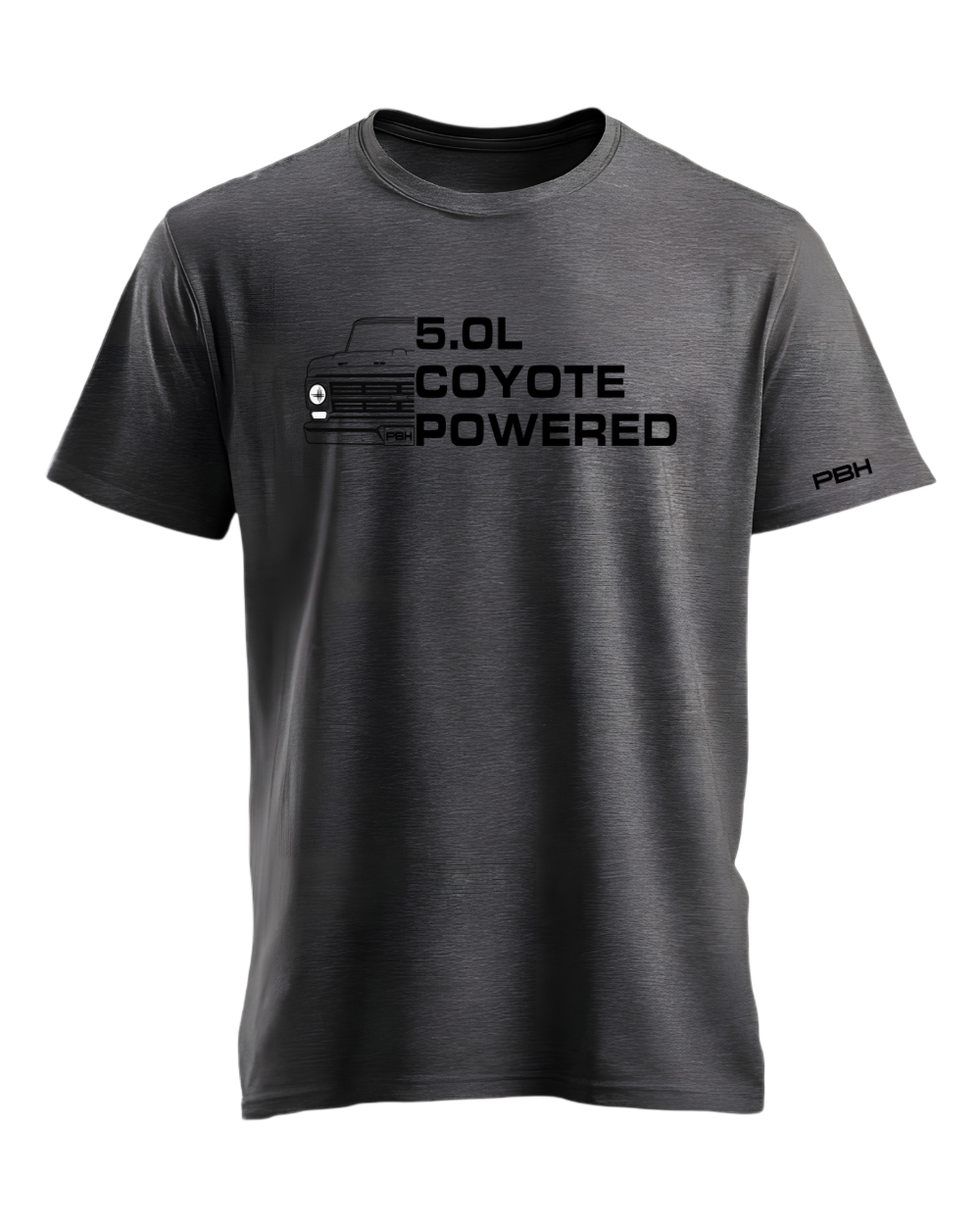 PBH 5.0 Coyote Powered (F100)  - Adult Short Sleeve Tee
