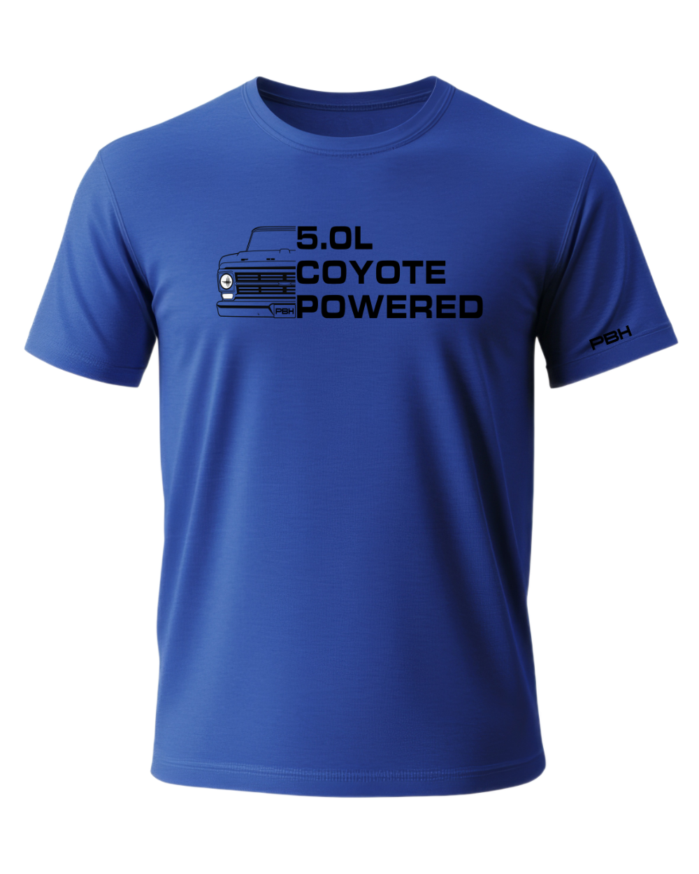 PBH 5.0 Coyote Powered (F100)  - Adult Short Sleeve Tee