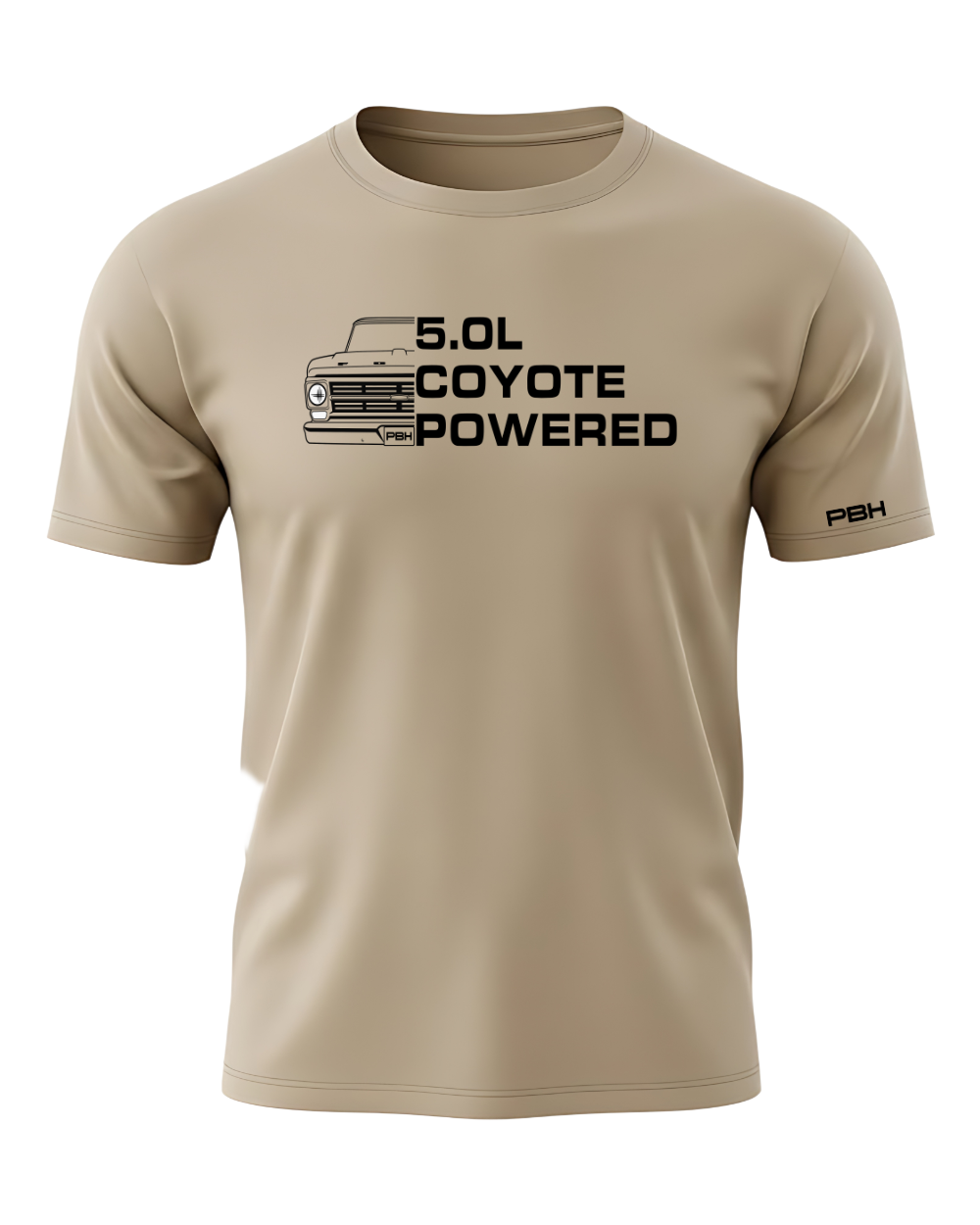 PBH 5.0 Coyote Powered (F100)  - Adult Short Sleeve Tee