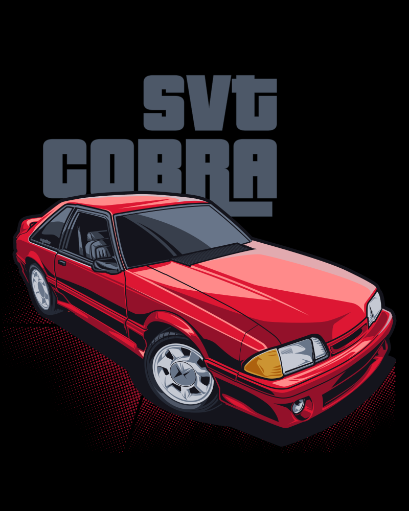 93 SVT Cobra - Adult Short Sleeve / Long Sleeve Tee