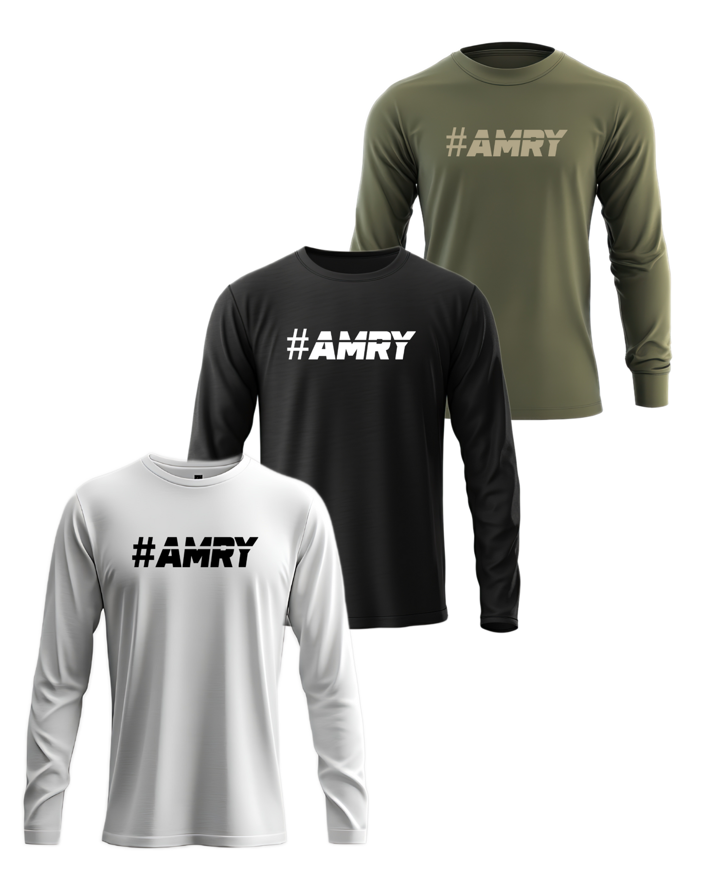 #AMRY (Solid Design) - Adult Short Sleeve/Long Sleeve Tee