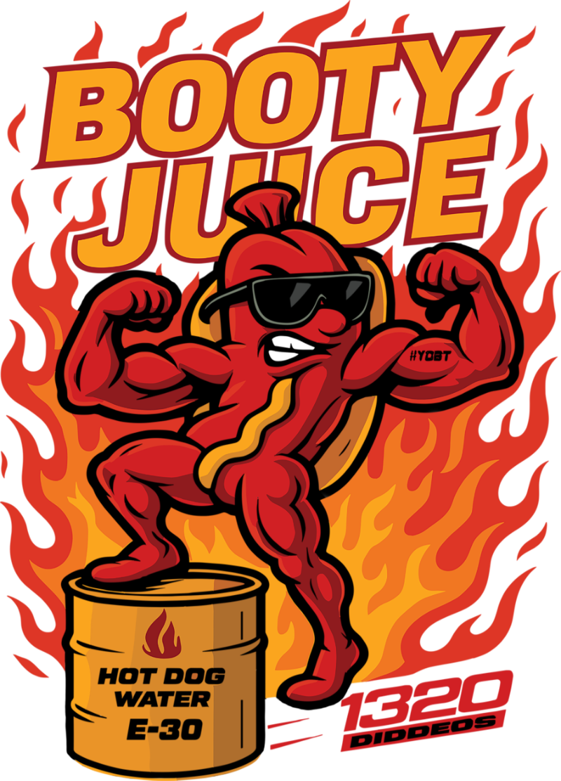 Booty Juice UV Decal