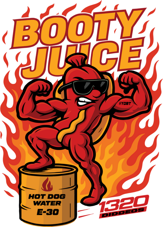 Booty Juice UV Decal