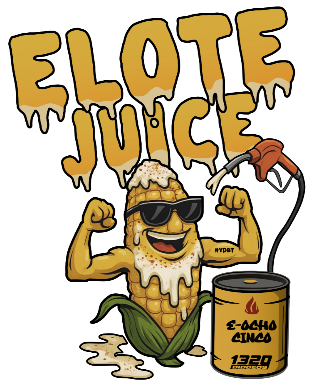 Elote Juice UV Decal