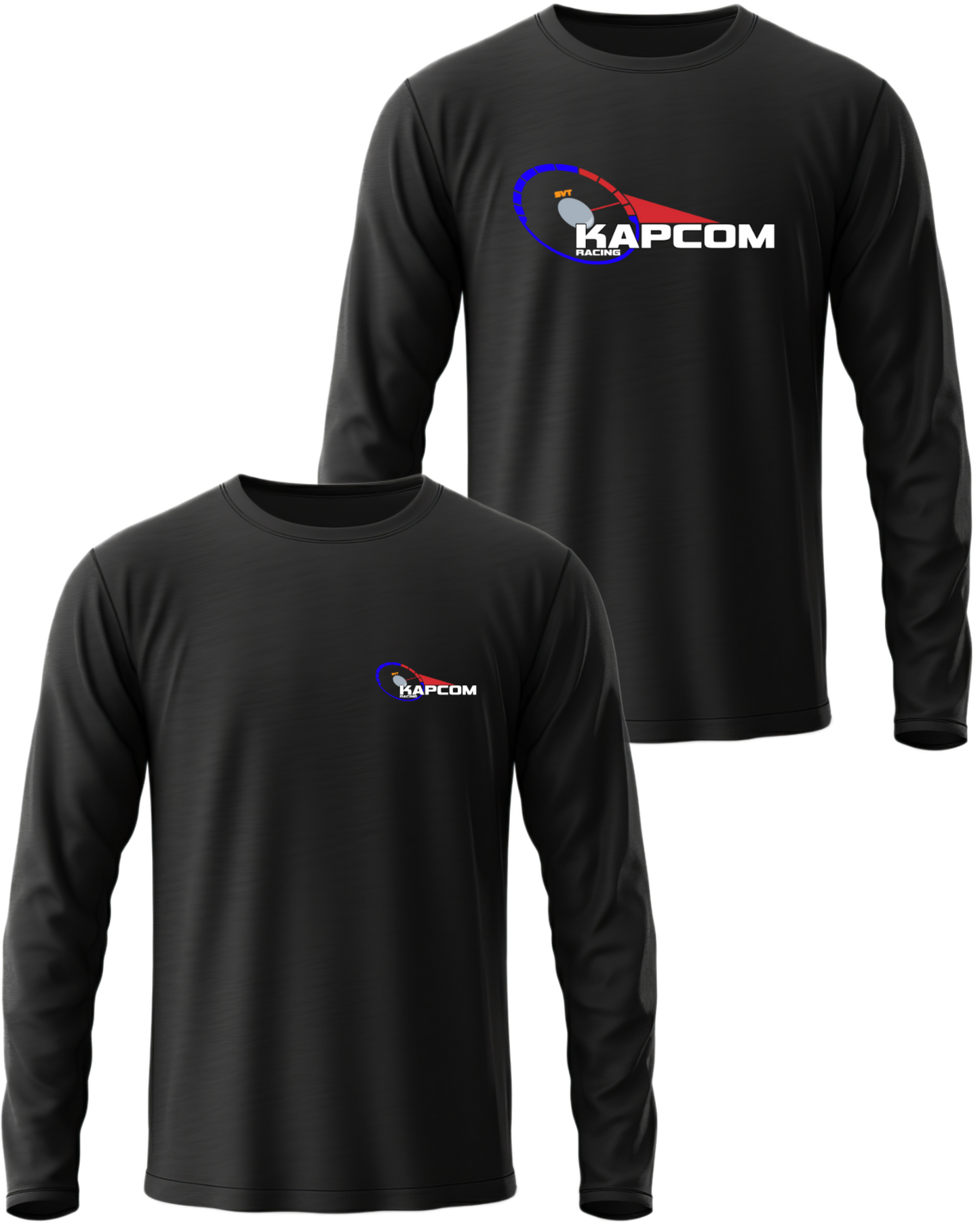 KapCom Racing Original Logo - Adult Short Sleeve/Long Sleeve Tee