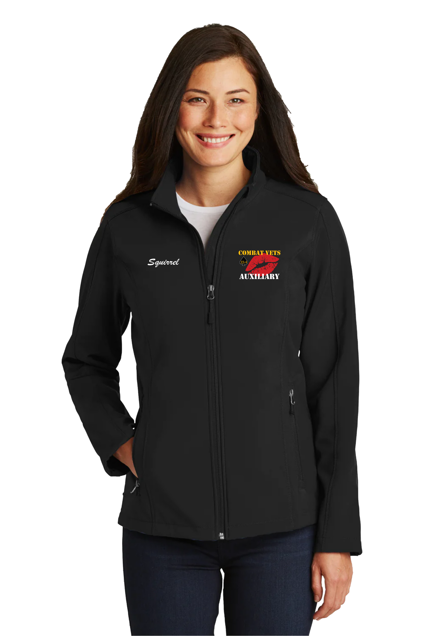 Ladies Port Authority Core Wind & Water Resistant Full Zip Jacket