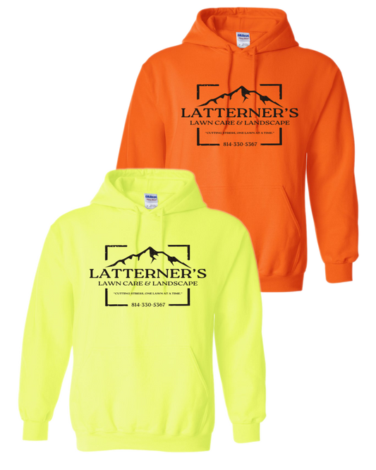 Latterner's Lawn Care - Adult Hooded Sweatshirt