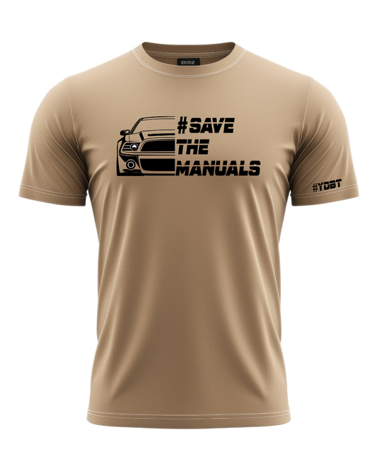 #Save The Manuals (S197) - Adult Short Sleeve