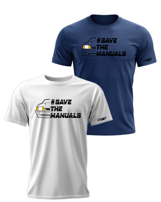 #Save The Manuals (Aero Fox) - Adult Short Sleeve