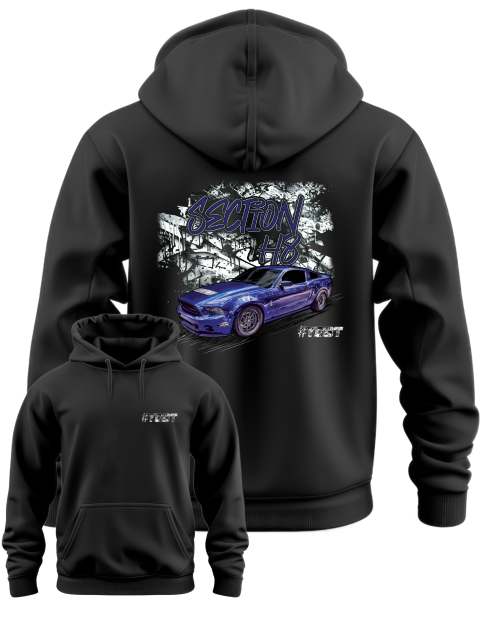 Section H8 - Adult Hooded Sweatshirt