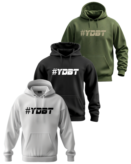 #YDBT (Solid Design) - Adult Hooded Sweatshirt