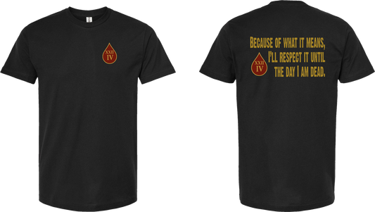 Respect- Adult Short Sleeve Tee